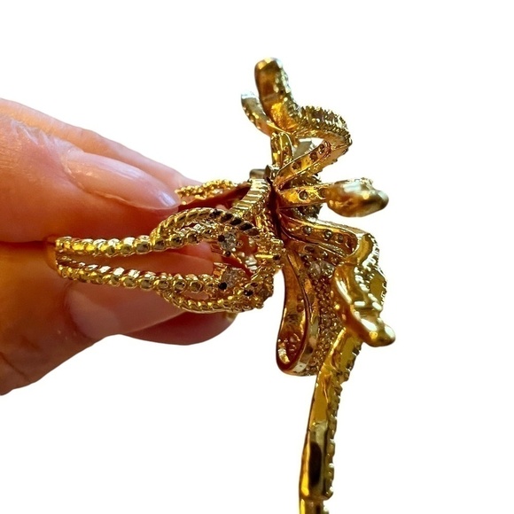 EYE CANDY LA Luxe 18K Goldplated Crawler Spider Adjustable Ring - NWT - Picture 7 of 11